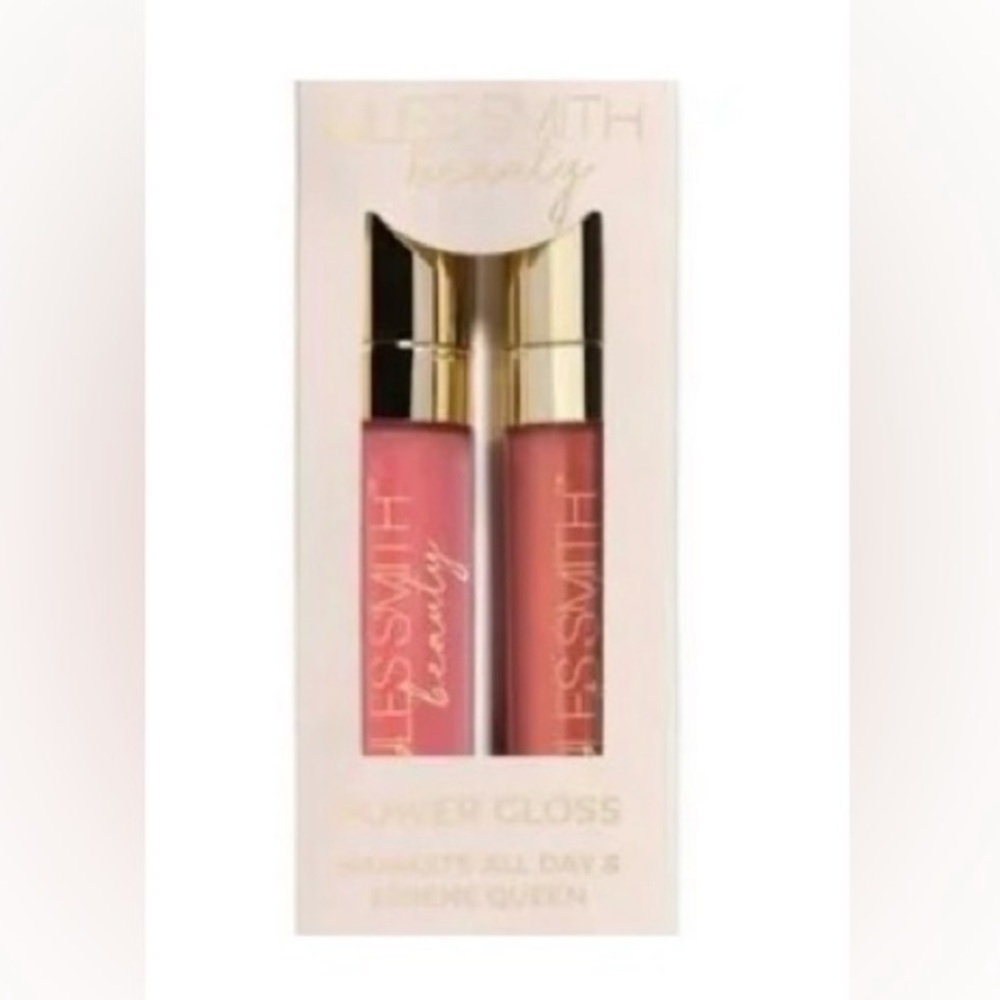 Jules Smith NWT Power Gloss Duo Namaste All Day Lipgloss Serene Queen Pink OS